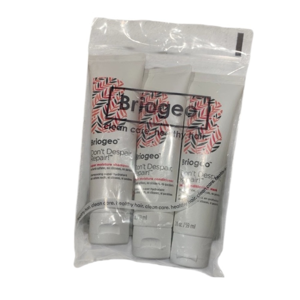 BRIOGEO Don't Despair, Repair! Hair Challenge Sample Set - Picture 2 of 2